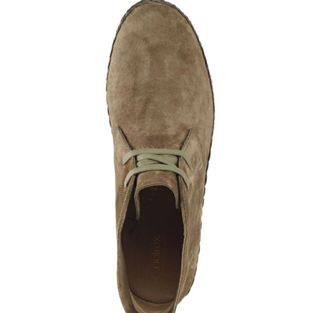 Aetrex 'Addison' Olive Suede Chukka Boots 9-9.5 - Picture 4 of 9